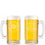Personalized Scientist Glass Beer Mug with Handle 16oz Customized