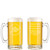 Personalized Scientist Glass Beer Mug with Handle 16oz Customized