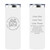 Personalized Engineer Skinny Tumbler 20oz Double-Wall Insulated Customized