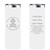 Personalized Construction Worker Skinny Tumbler 20oz Double-Wall Insulated Customized
