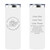 Personalized Scientist Skinny Tumbler 20oz Double-Wall Insulated Customized