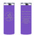 Personalized Soccer Skinny Tumbler 20oz Double-Wall Insulated Customized