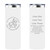 Personalized Horse Riding Skinny Tumbler 20oz Double-Wall Insulated Customized