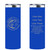 Personalized Fishing Skinny Tumbler 20oz Double-Wall Insulated Customized