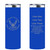 Personalized U.S. Air Force Skinny Tumbler 20oz Double-Wall Insulated Customized
