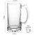 Personalized Christmas Glass Beer Mug with Handle 16oz Customized