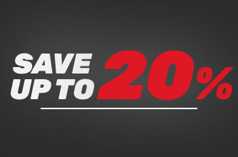 SAVE UP TO 20%