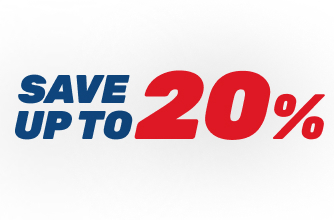 SAVE UP TO 20%