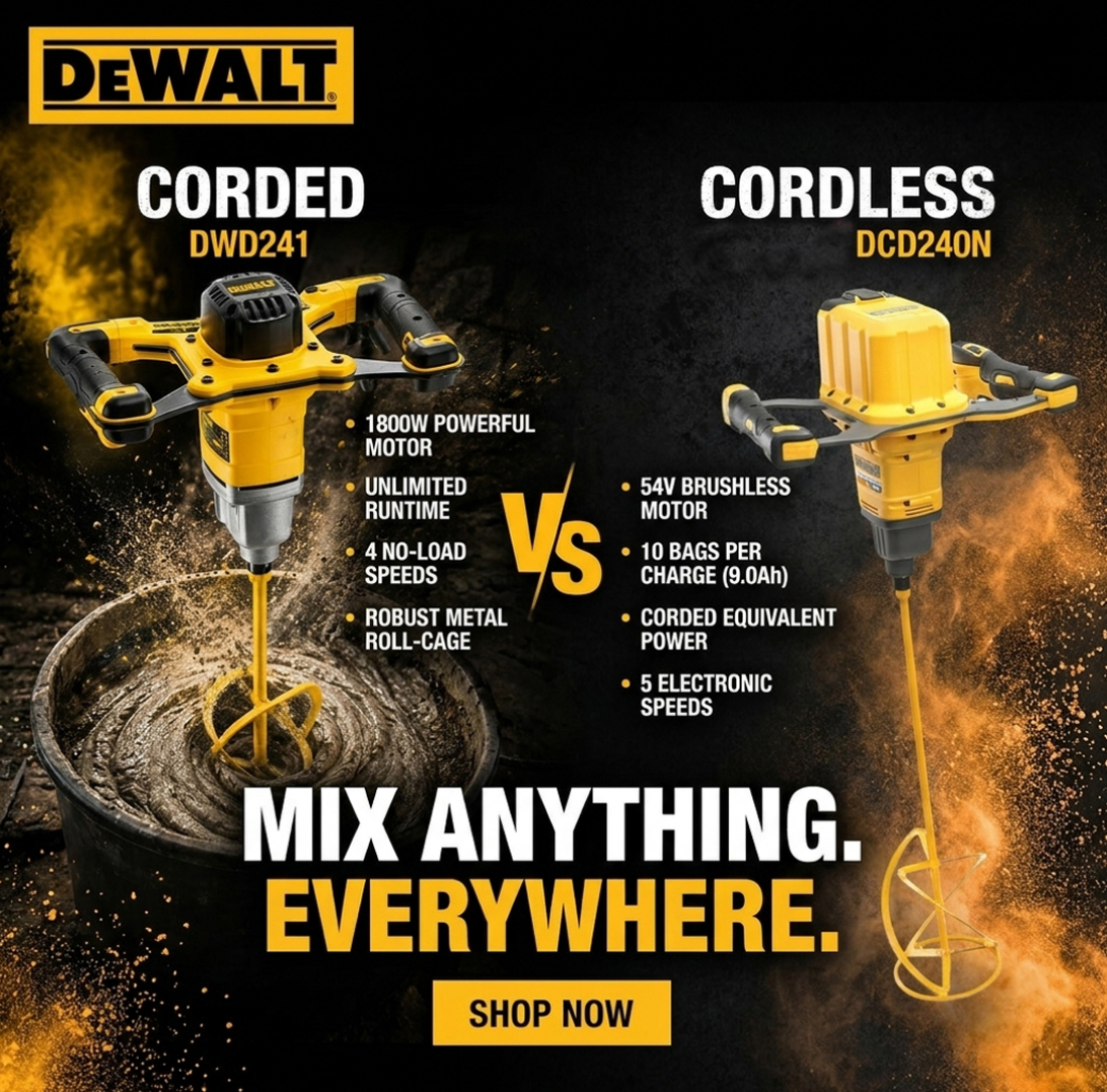 DeWalt Mixers