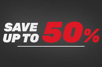 SAVE UP TO 50%