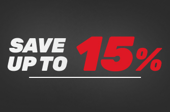 SAVE UP TO 15%