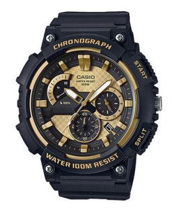 Casio Men's 'Retrograde' Quartz Resin Casual Watch G818-MCW200H-9AV