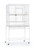 Prevue pet Powdercoated steel construction Flight Cage with Stand White N274-PV01F047