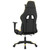 Gaming Chair Black and Gold Faux leather, metal, plywood, foam A949-345459