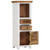  Highboard Brown and white Solid mango wood Medium Highboard A949-338448