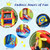 Inflatable Water Slide Castle Kids Bounce House with 480W Blower - Color: Multicolor D681-NP10386