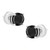 14K White Gold 3.00 Cttw Round Brilliant-Cut Black Diamond Classic 4-Prong Stud Earrings with Screw N162-74-6002WBK