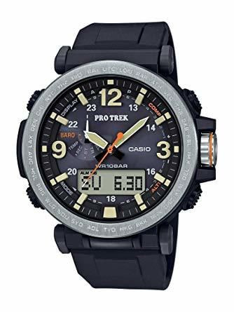 Casio Men's PRG-600-1CR Pro Trek Quartz Resin and Silicone Casual Watch G818-PRG-600-1CR