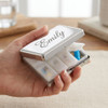 Personalized Quality Pill Box With 8 Compartments