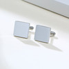 Personalized Quality Stainless Steel Square Cufflinks