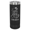 Polar Camel 22 oz. Skinny Tumbler with Slider Lid