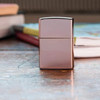 Classic High Polish Rose Gold Genuine Zippo Lighter