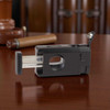 Cigar Black Torch Lighter with V cut and punch - Free Engraving