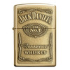 Jack Daniel's High Polish Brass Genuine Zippo Lighter