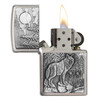 Timberwolves Emblem Genuine Zippo Lighter - Personalized it FREE!