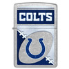 NFL Indianapolis Colts Chrome Logo Design Genuine Zippo Lighter
