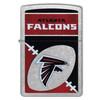 NFL Atlanta Falcons Chrome Logo Design Genuine Zippo Lighter