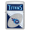 NFL Tennessee Titans Chrome Logo Design Genuine Zippo Lighter