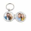 Personalized Memory Locket Keychain – Photo & Name Engraved