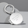 Personalized Locket Keychain