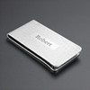 Personalized Stainless Steel Money Clip – Custom Engraved Slim Wallet for Men