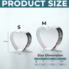 Personalized Heart Shape Crystal with Custom Engraved Photo – 3D Laser Photo Gift
