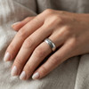 6mm Stainless Steel Comfort Fit Personalized ring