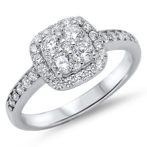 Personalized Sterling Silver With Cubic Zirconia Ring Forevergifts Com