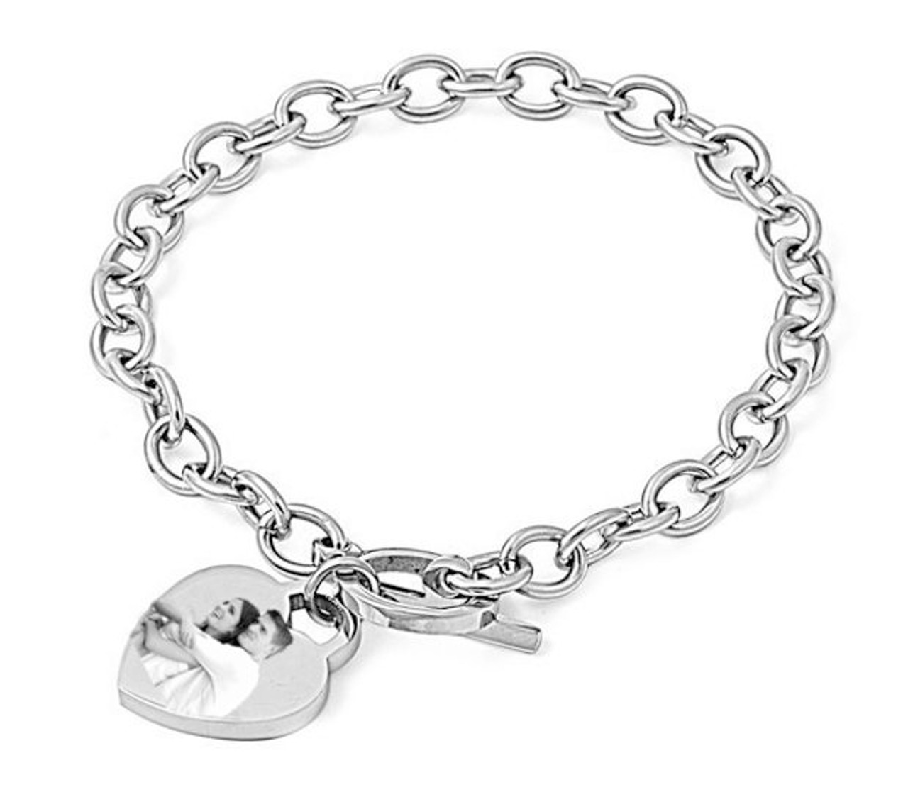 heart charm bracelet