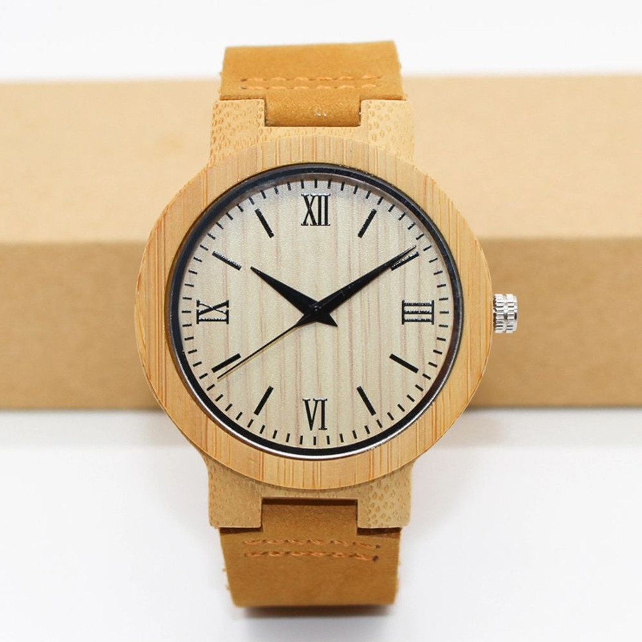 Bamboo Wooden Watch by Wonbee - YouTube