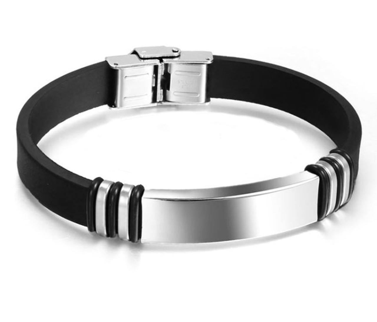 black band bracelet