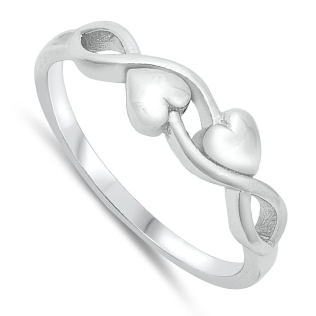 Sterling Silver Infinity Ring HandMade by SterlingSilverJewels | Silver  infinity ring, Cute jewelry, Bling wedding