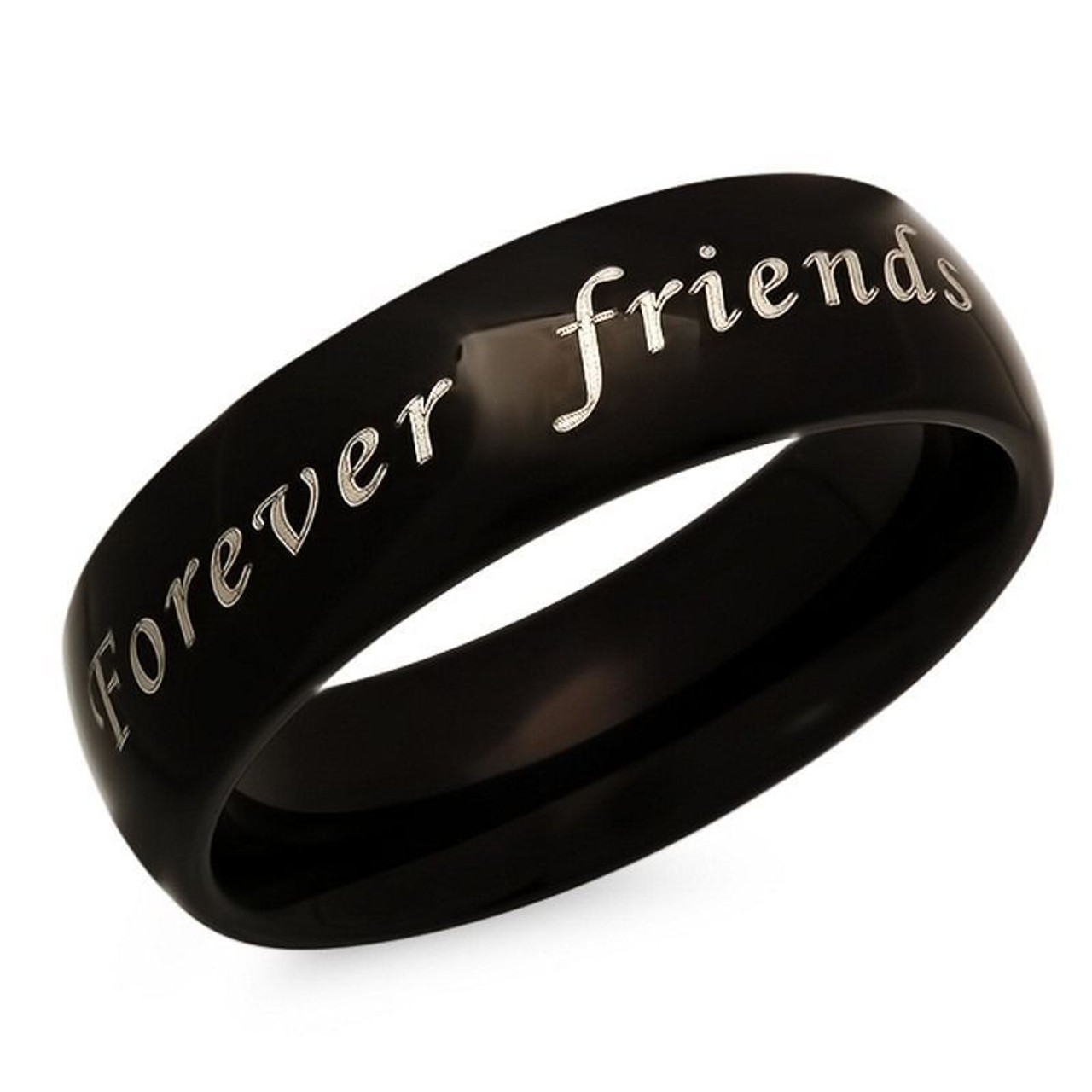 Amazon.com: Lam Hub Fong Infinity BFF Rings for Best Friends Personalized  Name Rings for Women Matching Friendship Pinky Rings Promise Rings for  Girlfriend Birthday Gifts (5): Clothing, Shoes & Jewelry