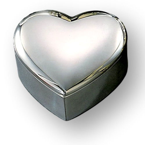 Personalized Small Heart Shaped Jewelry Box