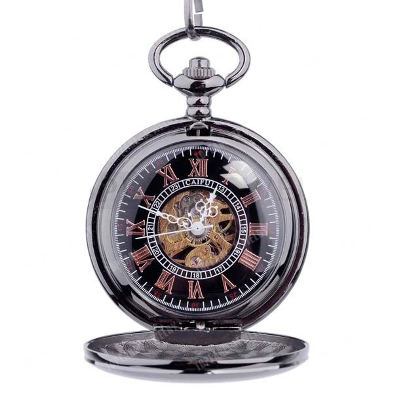 mechanical pocket watch