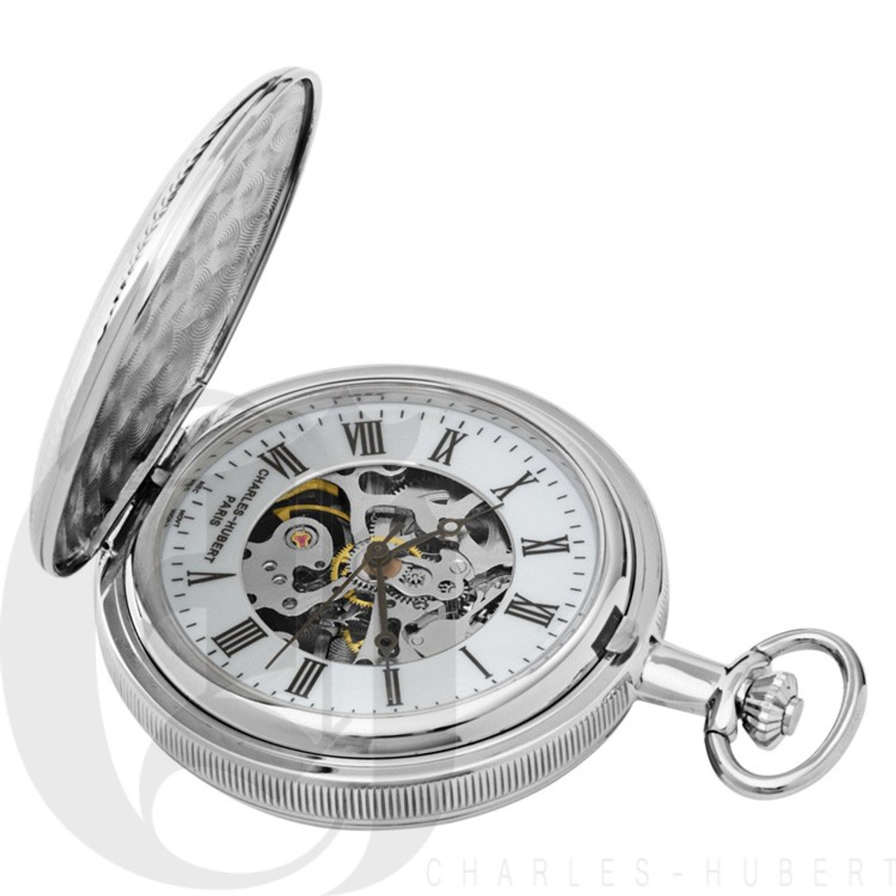 Pocket Watch Pocket Compass and Double Albert Gift Set Blue MOP