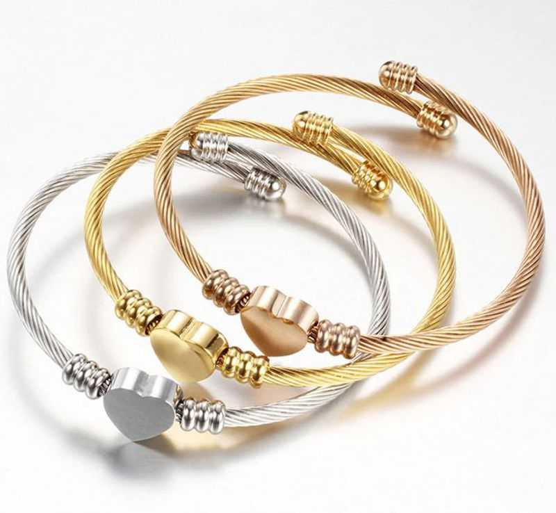 Bracciale Donna KIDULT LOVE 731052 Acciaio inossidabile Rosè Cuore F.P