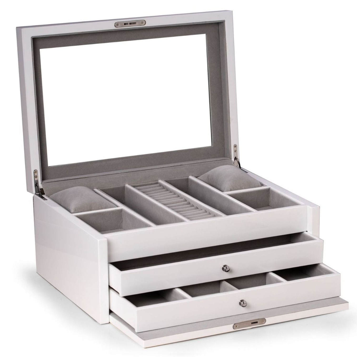Bey-Berk Leighton Jewelry Chest - Thumbnail 4