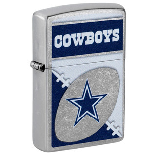 Zippo NFL Dallas Cowboys Street Chrome Pocket Lighter