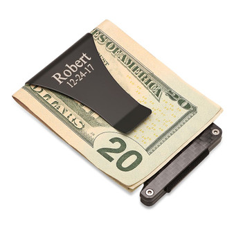 clear rfid wallet moneyclip